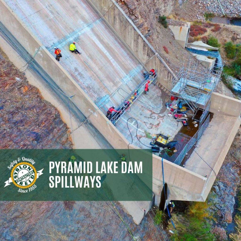 Pyramid Dam Spillways Project